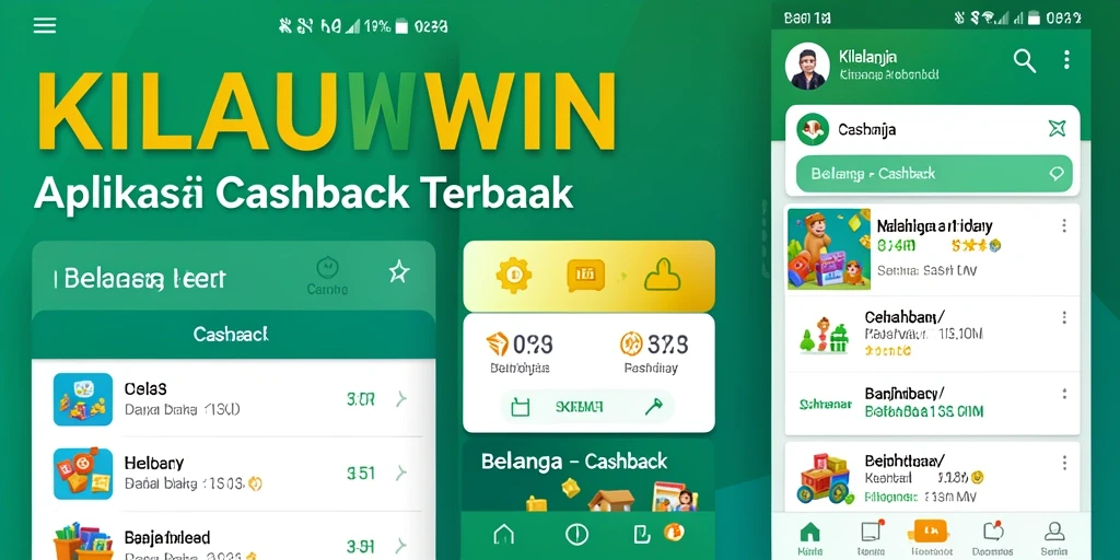 Tampilan antarmuka aplikasi KILAUWIN yang ramah pengguna.